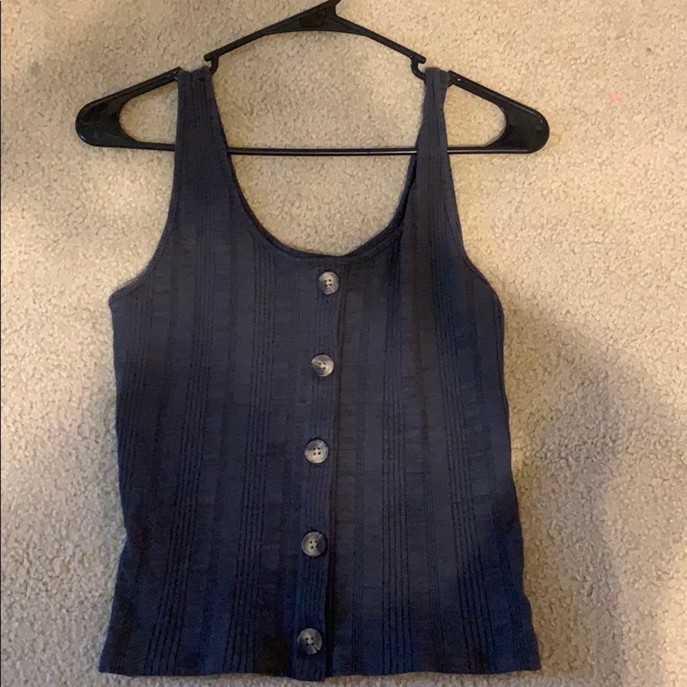American eagle button top tank top